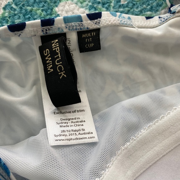 NWT Nip Tuck Petal Plunge Isla One Piece Size 8 - Picture 13 of 14